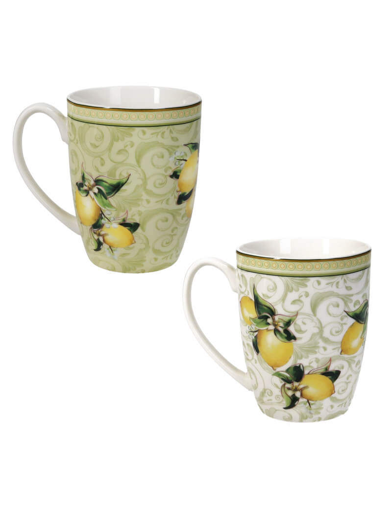 Brandani Limoni Mug Set 2 Pz