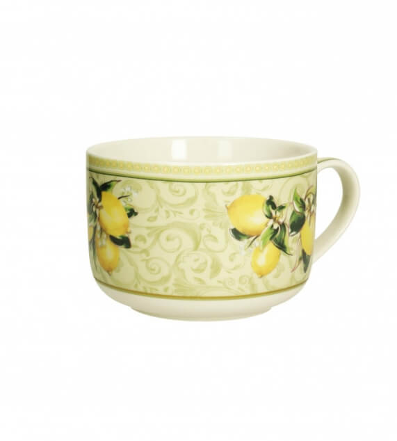 Brandani Limoni Tazza Colazione Verde