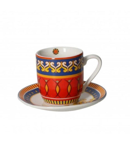 Brandani Miami tazzine caffè set 2 pz in porcellana