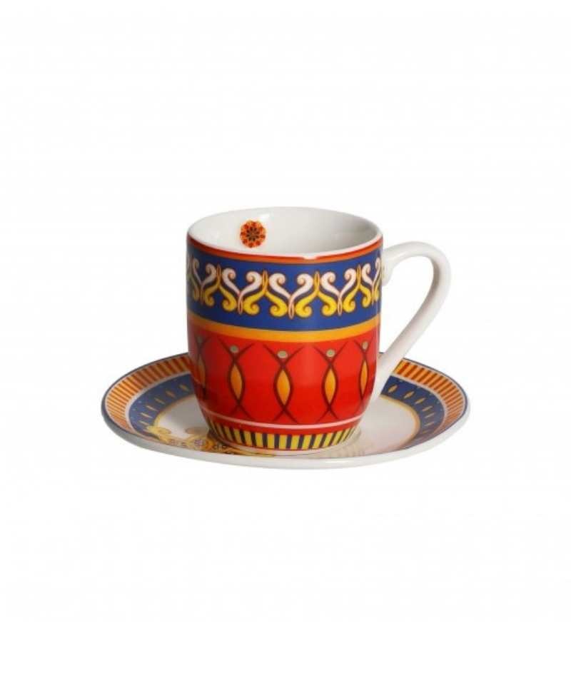 Brandani Miami tazzine caffè set 2 pz in porcellana