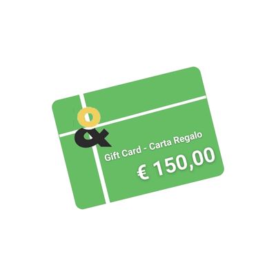 Gift Card U&M - Carta Regalo 150€