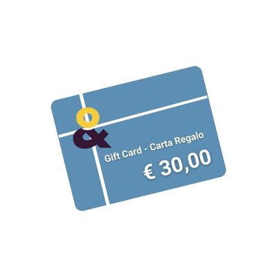 Gift Card U&M - Carta Regalo 30€