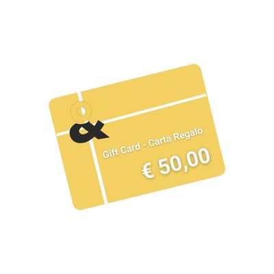 Gift Card U&M - Carta Regalo 50€