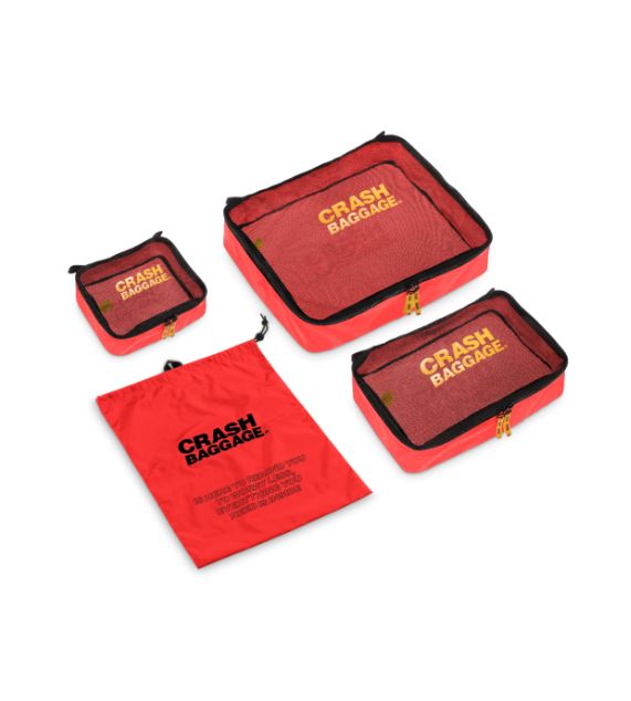 Crash Baggage Kit da viaggio Easy Life - Rosso