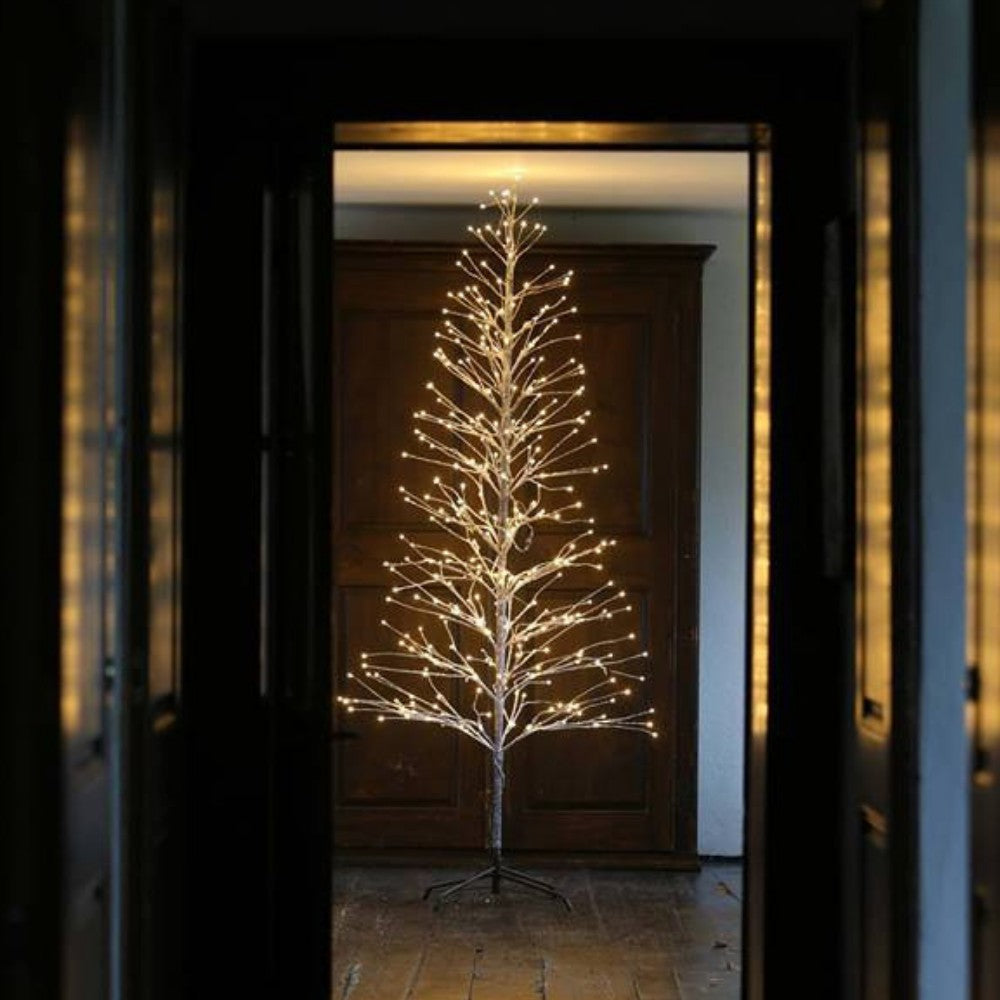 Fiorirà un giardino Pino stecchi luminosi albero di Natale luminoso