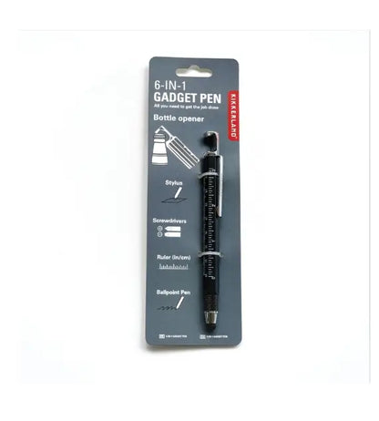 Kikkerland 7-in-1 Gadget Pen - Penna