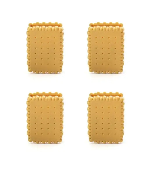 Kikkerland Bag Clip Waffle - Set di 4 Clip per Sacchetti Waffle