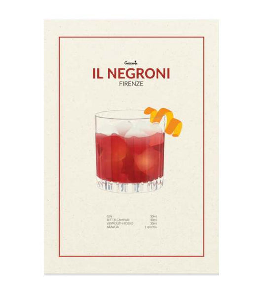 Guzzerie Stampa su Carta Il Negroni A4