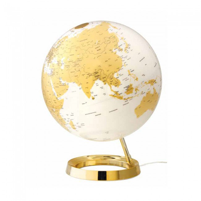 Atmosphere Light & Colour Gold Mappamondo Luminoso