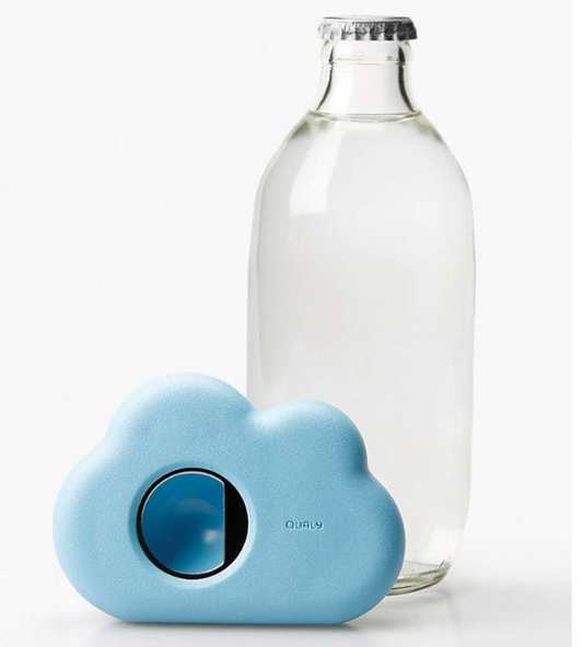 Qualy Cloud Bottle Opener Apribottiglie Nuvola Blu