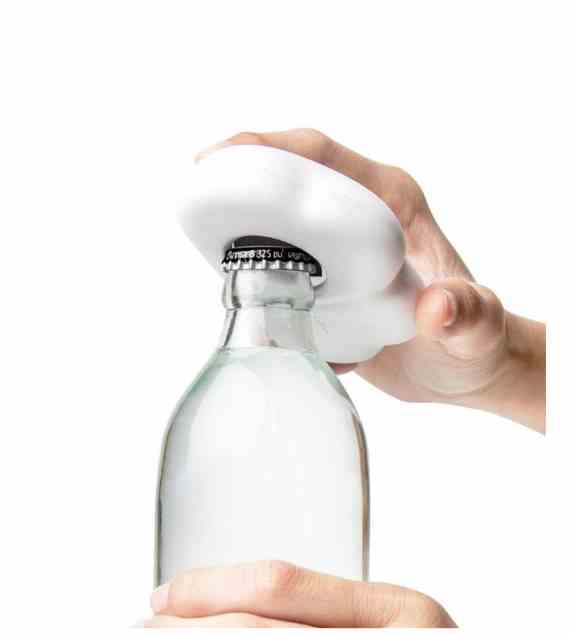 Qualy Cloud Bottle Opener Apribottiglie Nuvola Bianco