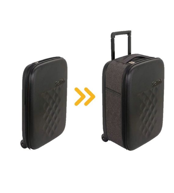 Rollink Flex Carry-on Valigia Trolley Richiudibile Grafite