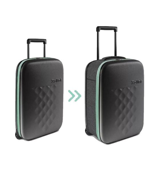 Rollink Flex Carry-on Valigia Trolley Richiudibile Verde