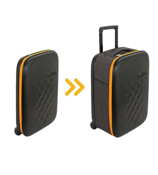 Rollink Flex Carry-on Valigia Trolley Richiudibile Arancione