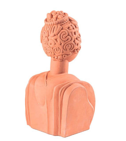 Seletti Magna Graecia Busto Poppea in terracotta