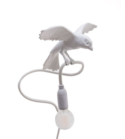 Seletti Sparrow - Cuising Lampada Usb Resina Con Morsetto