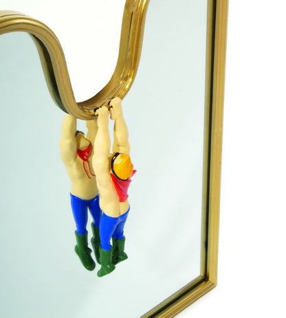 Seletti Specchio Circus Mirror - Superhero