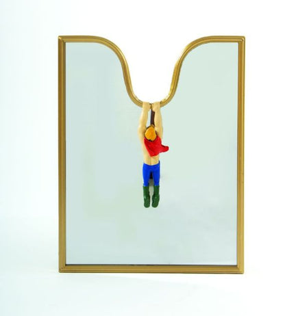 Seletti Specchio Circus Mirror - Superhero