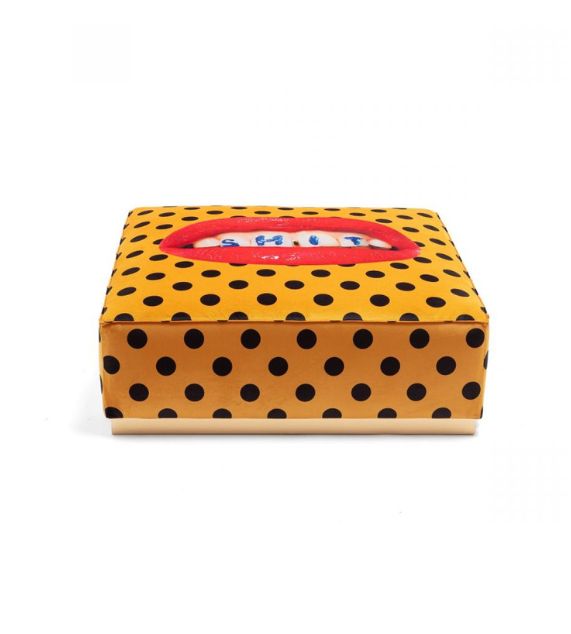 Seletti Toiletpaper Home Pouf Imbottito - Shit Pois