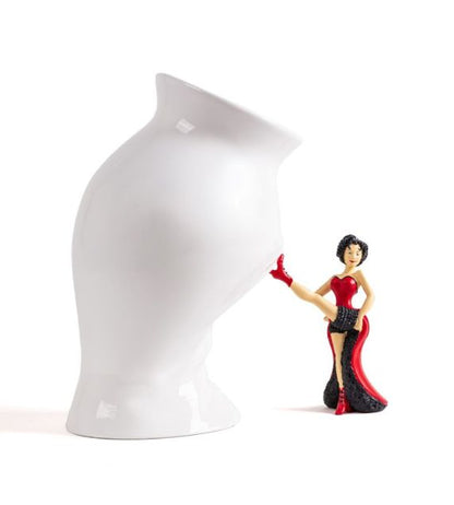 Seletti Uto Balmoral Circus Lucy  Vaso Con Statuetta