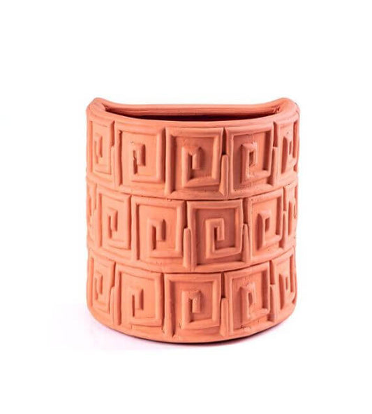 Seletti Magna Graecia Vaso Da Parete In Terracotta - Greche