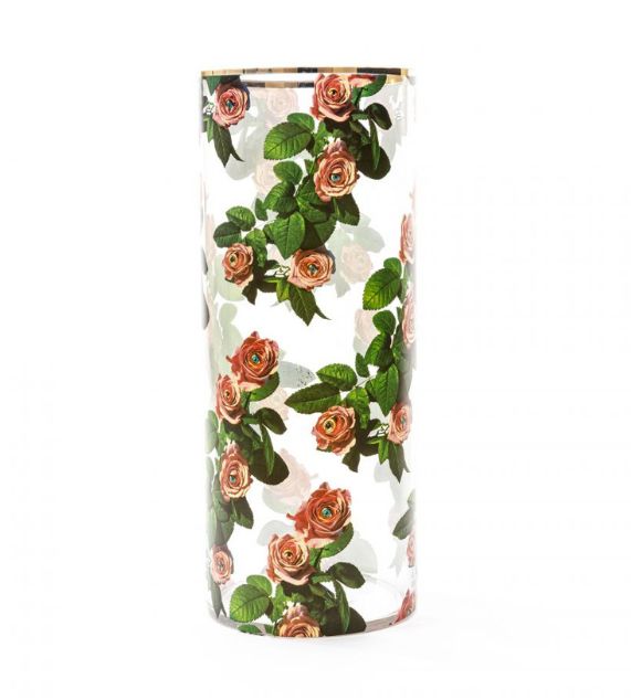 Seletti Toiletpaper Home Vaso Vetro Cm 20 x H50